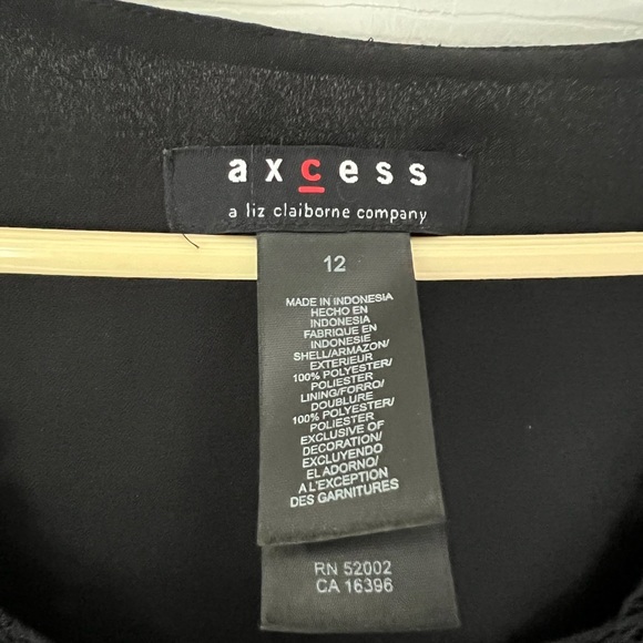 Axcess Sequin Sheer Top - Picture 4 of 4